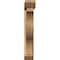 Ekena Millwork Funston Slat Rough Sawn Bracket w/ Offset Brace, Western Red Cedar, 6"W x 30"D x 36"H BKT0604X30X36FST06RWR - alternate 2
